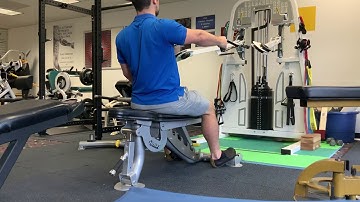 Single Arm Scapular Retraction With Cable (or band)