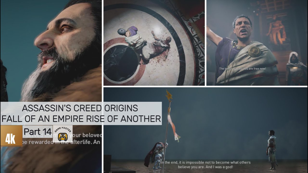 Assassin's Creed Origins 4K Walkthrough | Fall of an Empire, Rise of