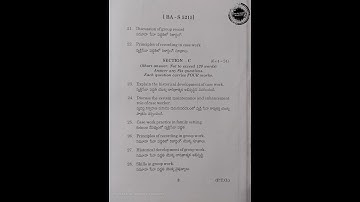 #Social_Work_Methods || 2nd Semester || Andhra University