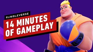 Rumbleverse Gameplay - Suplexing and Slamming Our Way to a Win