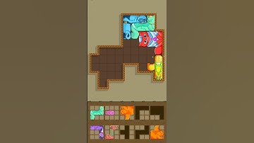 Puzzle Cats – Color Chaos Begins!#cat #puzzle #logicgame #shorts