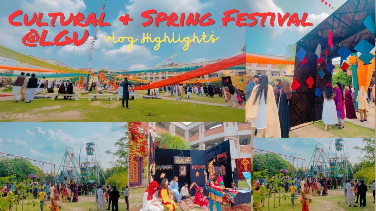 Cultural Spring Cultural & Spring Festival | LGU | Highlights | Mix Collections - YouTube