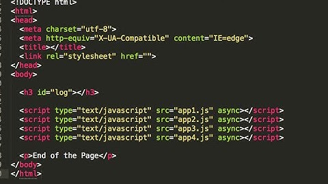 In 3 minutes, JavaScript loading of scripts (async, defer)