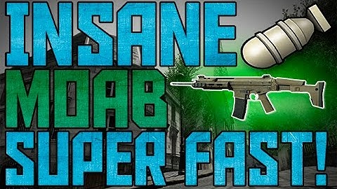82 Seconds of Pure Beasting - Insanely Fast MOAB on Resistance! (Call of Duty: Modern Warfare 3)