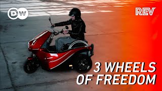 ETrike: Wheelchair users can now ride mopeds!