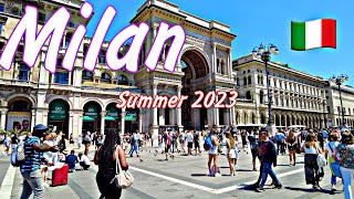 Milan, Italy 🇮🇹 Sunny Walk in the City of Fashion ☀️ 2023 4K 60fps HDR Walking Tour