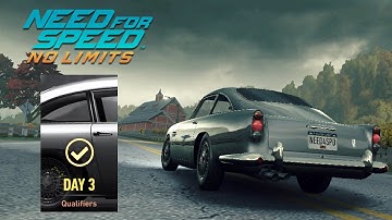 Aston Martin DB5 DAY 3 NFS No Limits Proving Grounds Gameplay Walkthrough