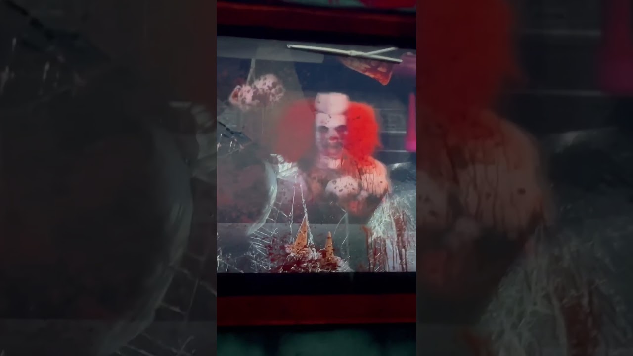 The darkness haunted house #CrazyClowns #halloween #halloween2023 #scary #animatronics #hauntedhouse