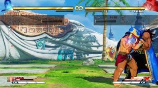 SFV Dan Infinite setup 42 Hit Combo (428 Damage / 661 Stun)