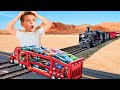 Mark saves a truckload of cars from a train