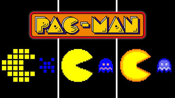 All the Intermissions of almost All Pac-Man Versions ☕🥠