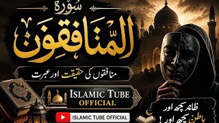 Surah Al-Munafiqun | سورة المنافقون | Beautiful Quran Recitation | Heart-Touching Tilawat 🤍