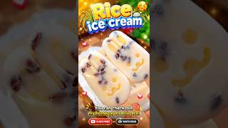 Rice Ice Cream Recipe | Creamy Homemade Frozen Dessert