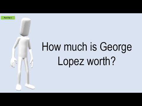 Videó: George Lopez Net Worth