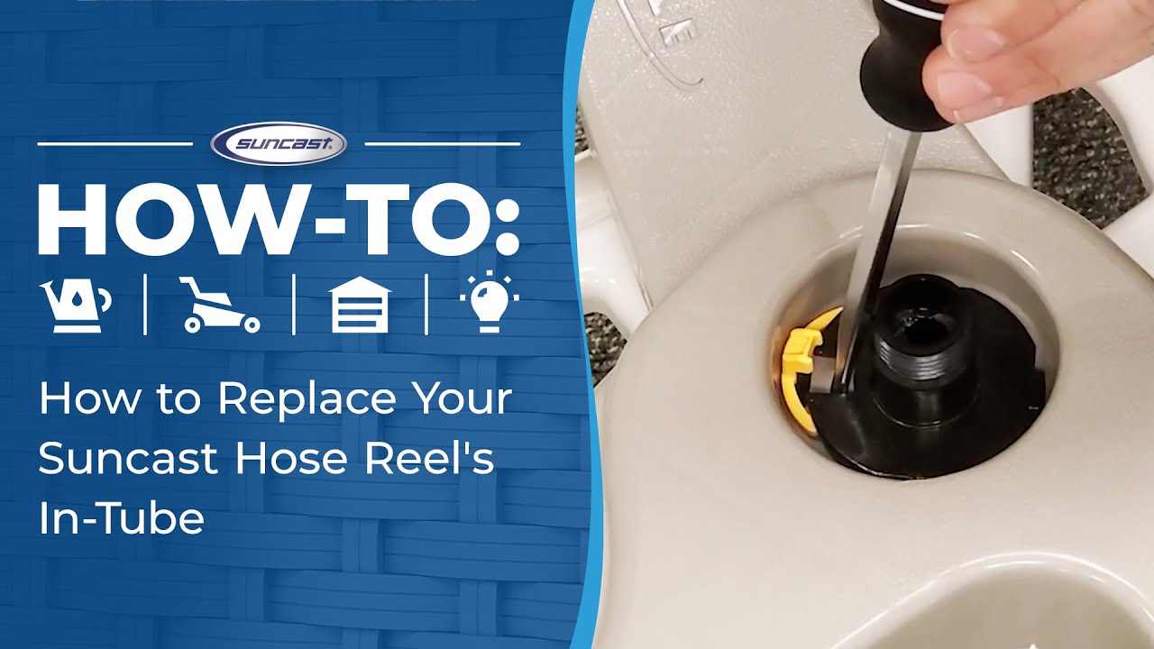 How To Replace Your Suncast Hose Reel In-Tube 