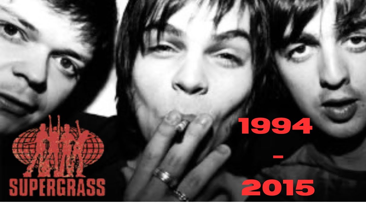 Supergrass Evolution (Thru The YEARS) 1994 - 2015