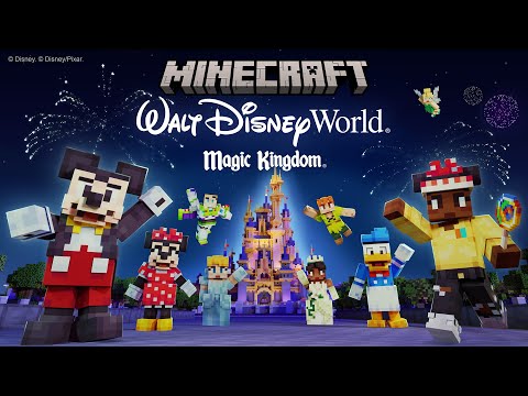 Walt Disney World® Magic Kingdom® Adventure - Minecraft Map Trailer