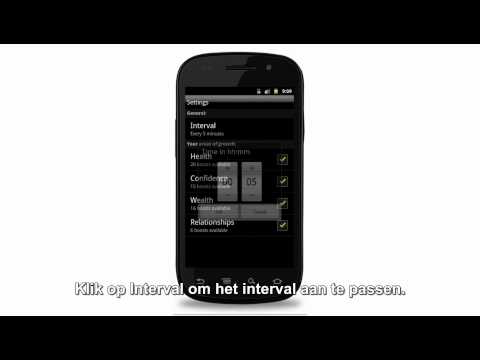 Motivatie Coach Android App - Instructie Video