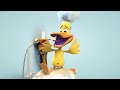 Paperotti in bathtub pro  the silly funny duck  animated short