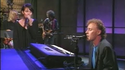 Bruce Hornsby & Shawn Colvin, "Lost Soul," on Letterman, September 11, 1990