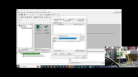 Omron  Device Net  ,CJ1W DRM21, Configuration With DRT1 COM #omronplc #configuración #DEVICE #net