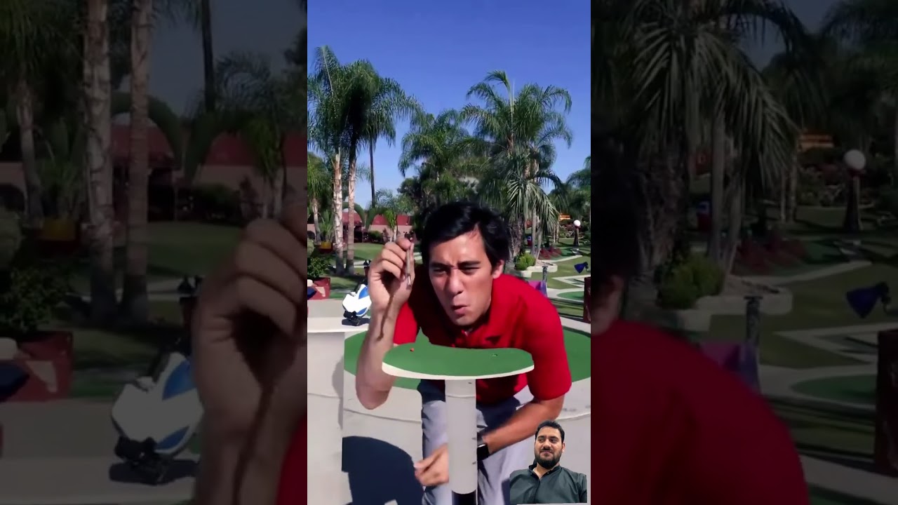 Worlds smallest golf course ⛳️ 