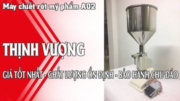 Máy chiết rót mỹ phẩm A02