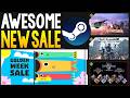 ABSOLUTELY INSANE NEW STEAM GAME SALE - TONS OF AWESOME GAMES AT HISTORIC LOW PRICES!