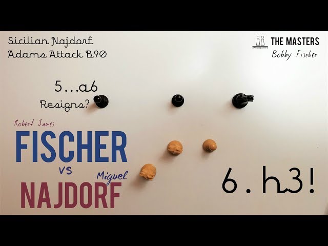 Siciliana Najdorf com 6.h3 - A partida Fischer vs Najdorf! 