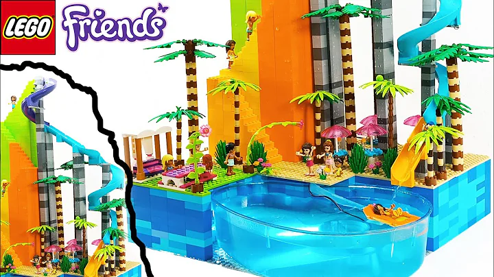 LEGO Friends Water Slide with Real Water Pump! 🌊