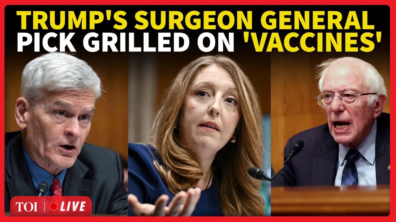 'You Encouraged Magic Mushrooms!': Trump Surgeon General Pick Dr Casey Means Grilled By Senators