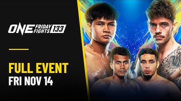 🔴 [Live in HD] ONE Friday Fights 133: Pompet vs. Thom