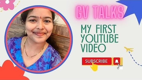 My First YouTube Video| My Intro| Telugu