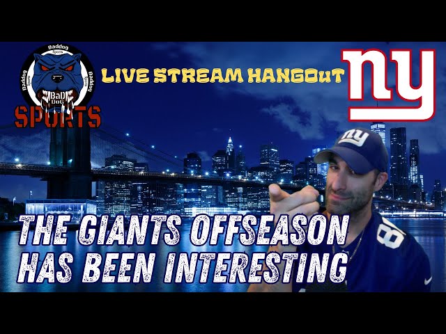 New York Giants Offseason Has been a Bit Crazy!
