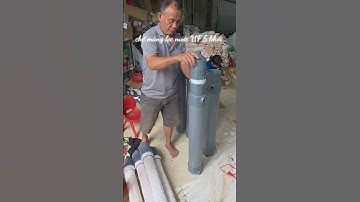 lọc nước đục vàng bằng màng lọc UF tự chế