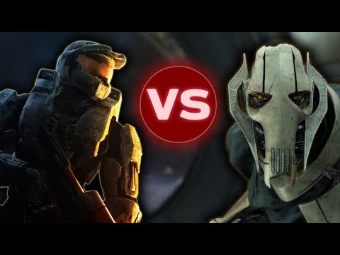 GENERAL GRIEVOUS vs MASTER CHIEF  |  Halo vs Star Wars: Who Would Win?