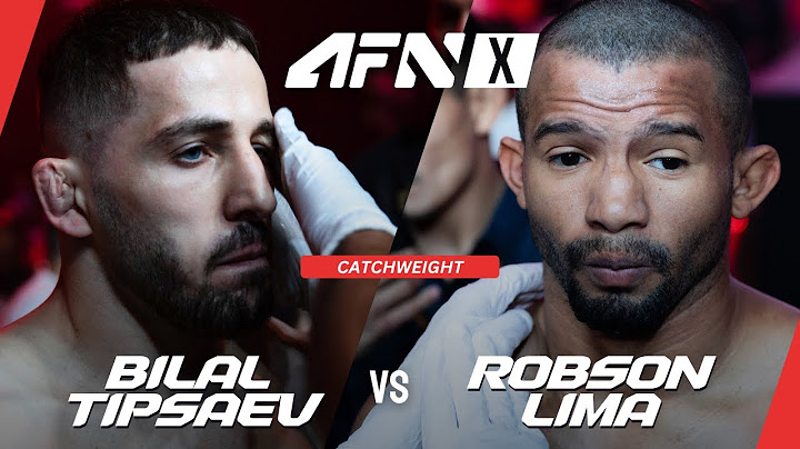Bilal Tipsaev vs Robson Lima | Full Fight | AFN 10