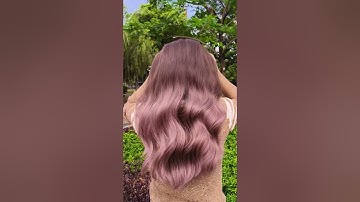 Tóc giả kẹp chữ U omper hai màu #tockep