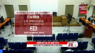 Procès du 28 septembre 2009 - Audience du 04 juin 2024 sur WEST AFRICA TV