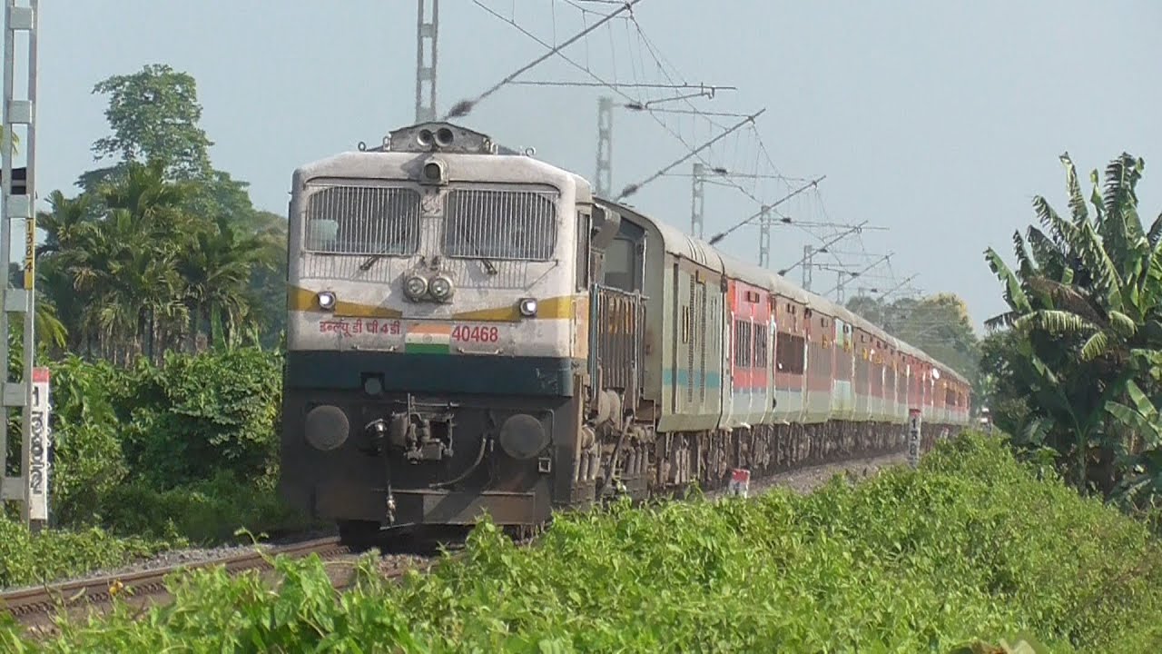 15930 New Tinsukia - Tambaram Express behind Dual Cab EMD WDP4D!!!