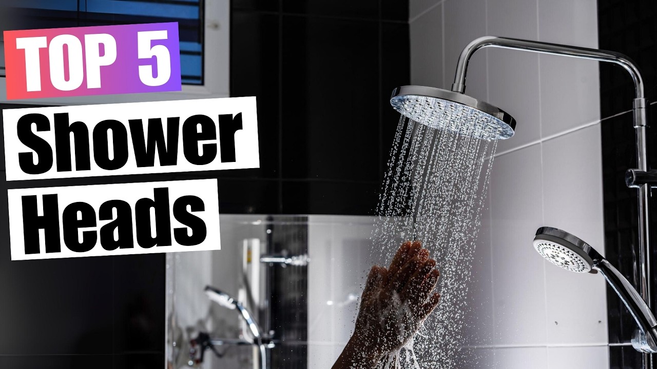5 Best Shower Heads for 2025 | Luxury, Pressure, and Style! | Top Picks ...