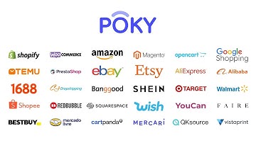 POKY Extension - Import Products from Over 28 Platforms to Your Shopify Store