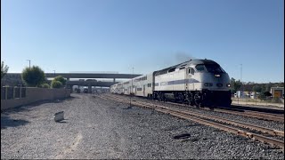 Metrolink 1859-19 flies through Radio Road in Corona, California September 19,2026. SCAX 894 leading