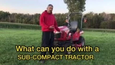WHAT CAN YOU DO WITH A SUB-COMPACT TRACTOR: Our Massey GC2600 review.