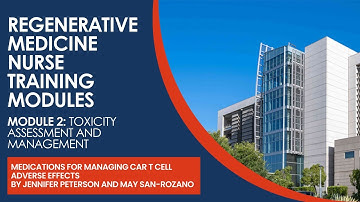 Module 2: Toxicity Assessment and Management | Medications for Managing CAR T Cell Adverse Effects