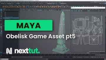 MAYA TUTORIAL | Obelisk Game Asset part 5