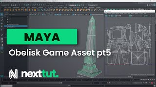MAYA TUTORIAL | Obelisk Game Asset part 5