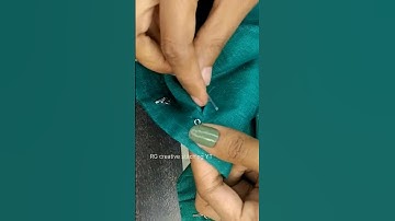 blouse hooks stitch।। #rgcreativestitchingyt #fashion #youtube #video #shorts #hacks