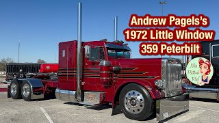 Andrew Pagels’s 1972 Little Window 359 Peterbilt Truck Tour by Miss Flatbed Red 4,157 views 1 month ago 4 minutes, 13 seconds