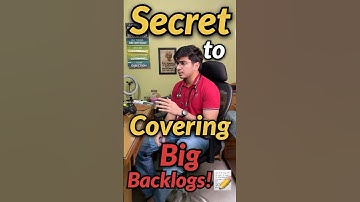 Backlog cover krne ki Secret trick!?🤫📝 #neet #neet2026 #mbbs #motivation #neetaspirant #trending